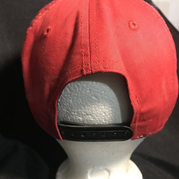 San Francisco 49ers Hat New Era 9Fifty Snapback Cap NFL Size Sm-Med Red & Black - Picture 5 of 10